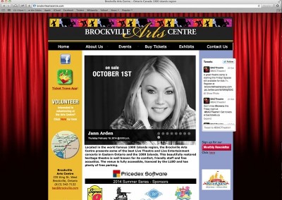 Brockville Arts Centre Website