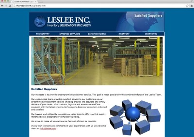 Leslee Inc Website Brockville